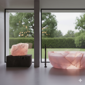 Bathtub – Rose Quartz