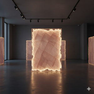 Slab-Rose Quartz