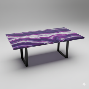 Table Top – Purple Agate